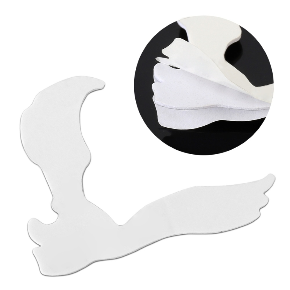 Hawk Pattern Car Metal Body Decorative Sticker (Silver) - Image 3