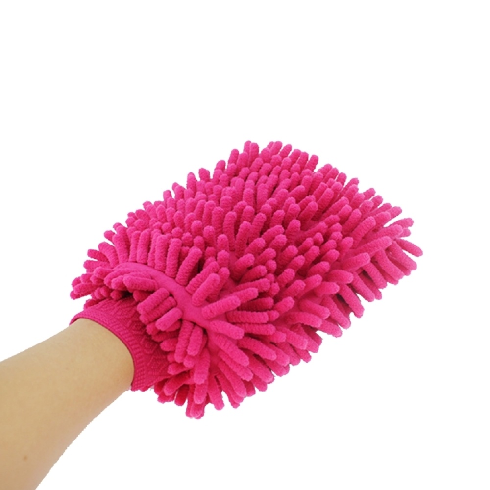 KANEED Microfiber Dusting Mitt Car Window Washing Home Cleaning Cloth Duster Towel Gloves (Random Color Delivery) - Image 2