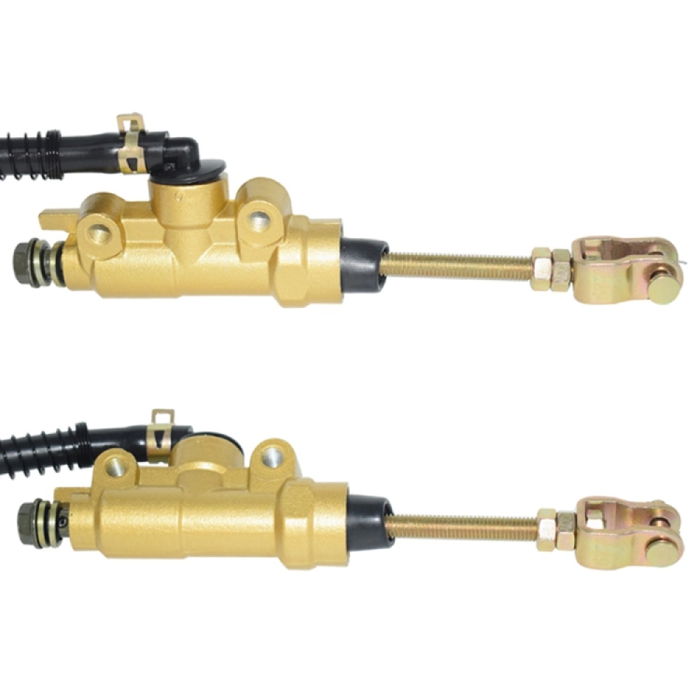 Motorcycles Rear Brake Master Cylinder Pump for Honda Sportrax 400 TRX400EX 1999-2008 (Gold) - Image 2