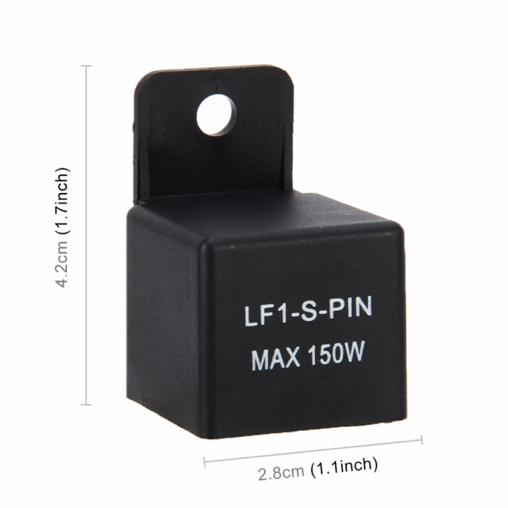 Universal 2 Pin Motorcycles LED Light Turn Flasher Relay Signal Rate Control Hyper Flash - Image 2