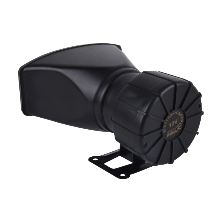 HJS-78005 12V 60W 300dB Car Electric Alarm Air Horn Siren Speaker 5 Sound Tone/ 3 Sound Tone Super Loud With Mic, Cable Length: 60cm - Image 2