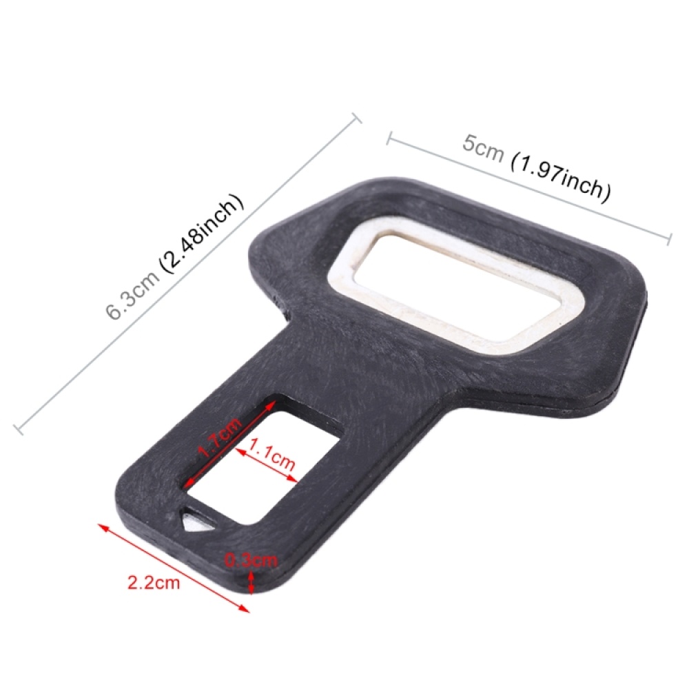 Universal Car Safety Belt Clip Vehicle Mounted Car Safety Seat Belt Buckle Clip Bottle Opener - Image 2