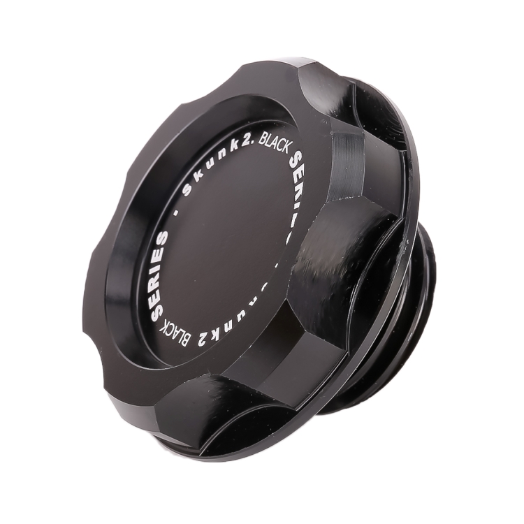 Car Modified Stainless Steel Oil Cap Engine Tank Cover for Honda, Size: 5.6 x 3.2cm(Black) - Image 2