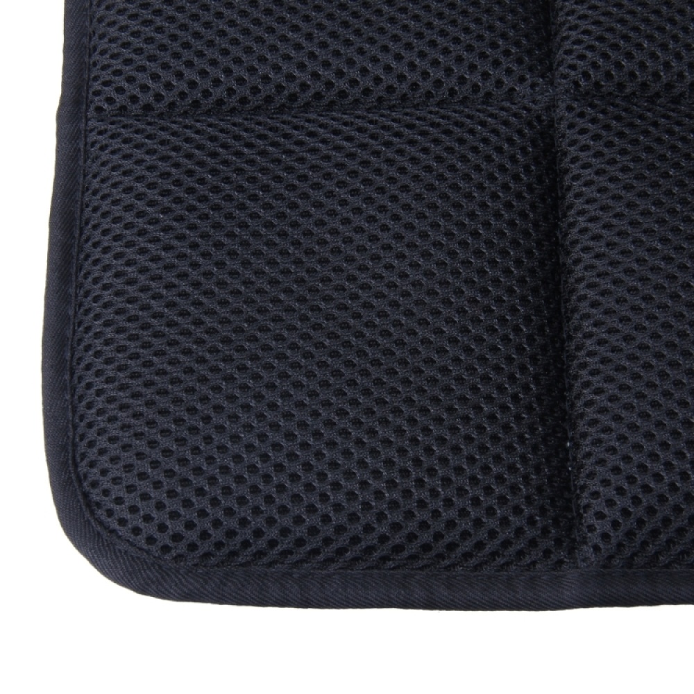 Universal Breathable Four Season Auto Ice Blended Fabric Mesh Seat Cover Cushion Pad Mat for Car Supplies Office Chair(Black) - Image 3