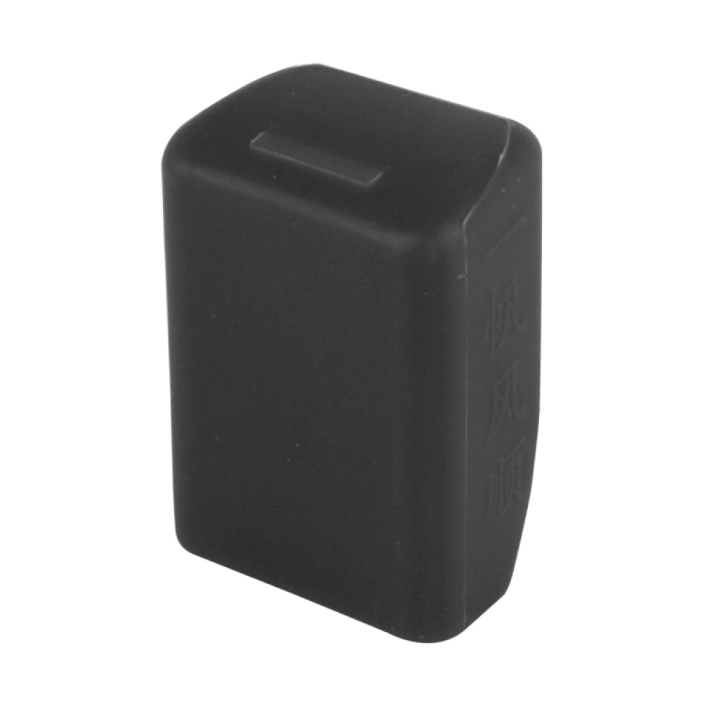 Safe Rubber Car Seat Belt Clips Locking Buckles Protective Cover(Black) - Image 2