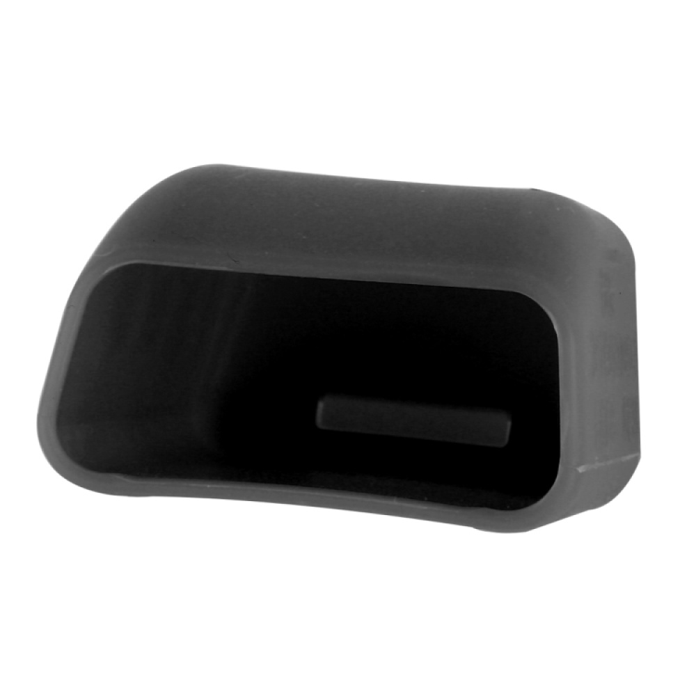 Safe Rubber Car Seat Belt Clips Locking Buckles Protective Cover(Black) - Image 3