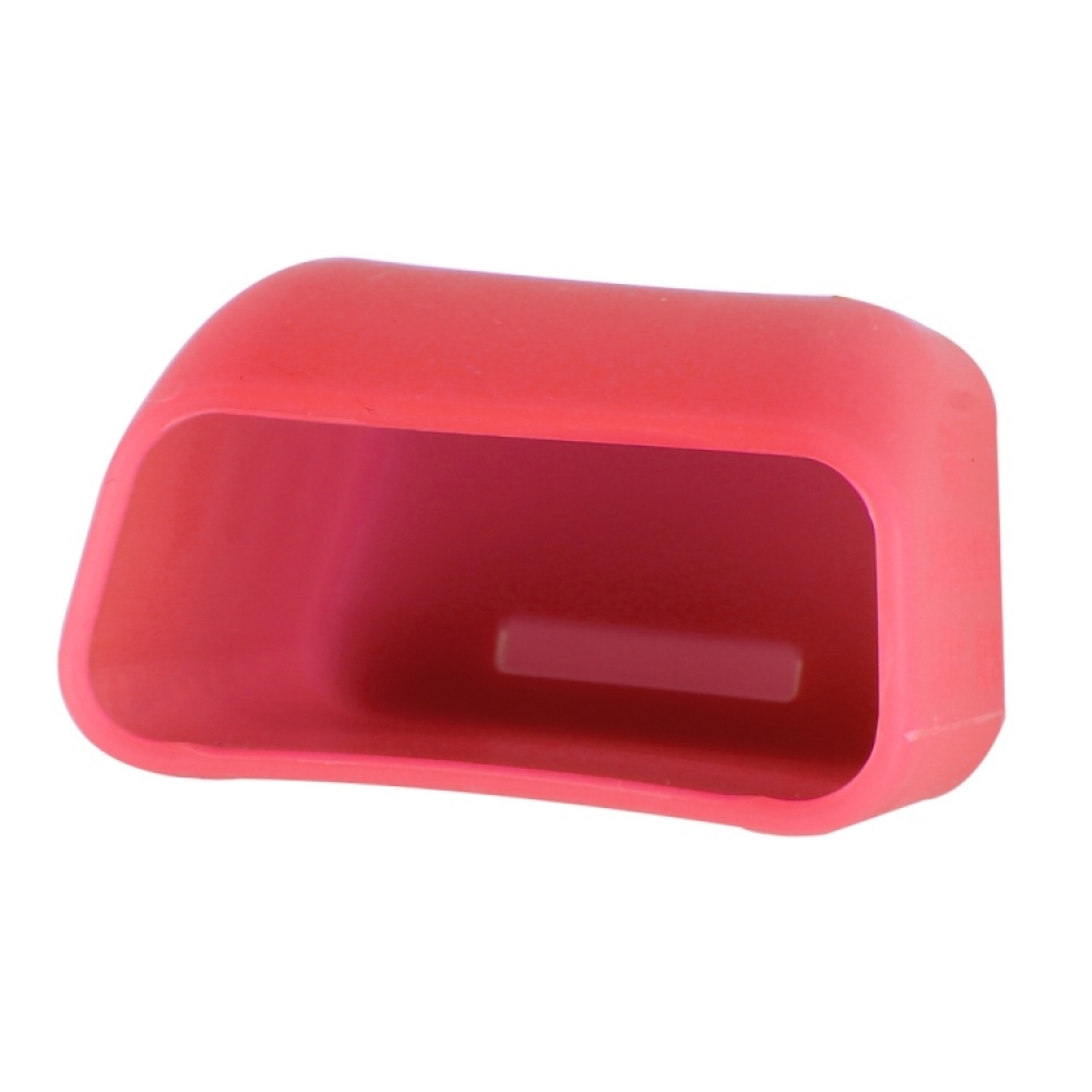 Safe Rubber Car Seat Belt Clips Locking Buckles Protective Cover(Red) - Image 3