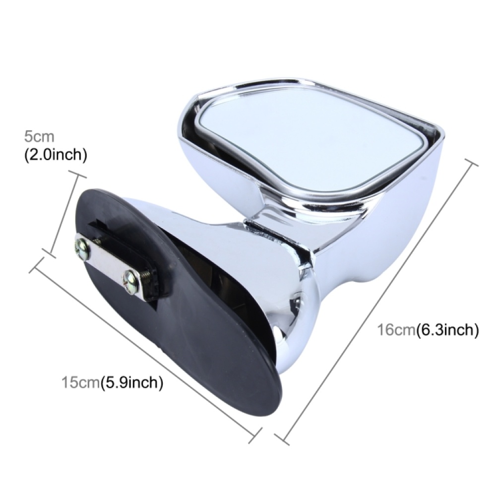 3R-105 360 Degree Rotatable Left Side Assistant Mirror for Auto Car - Image 3