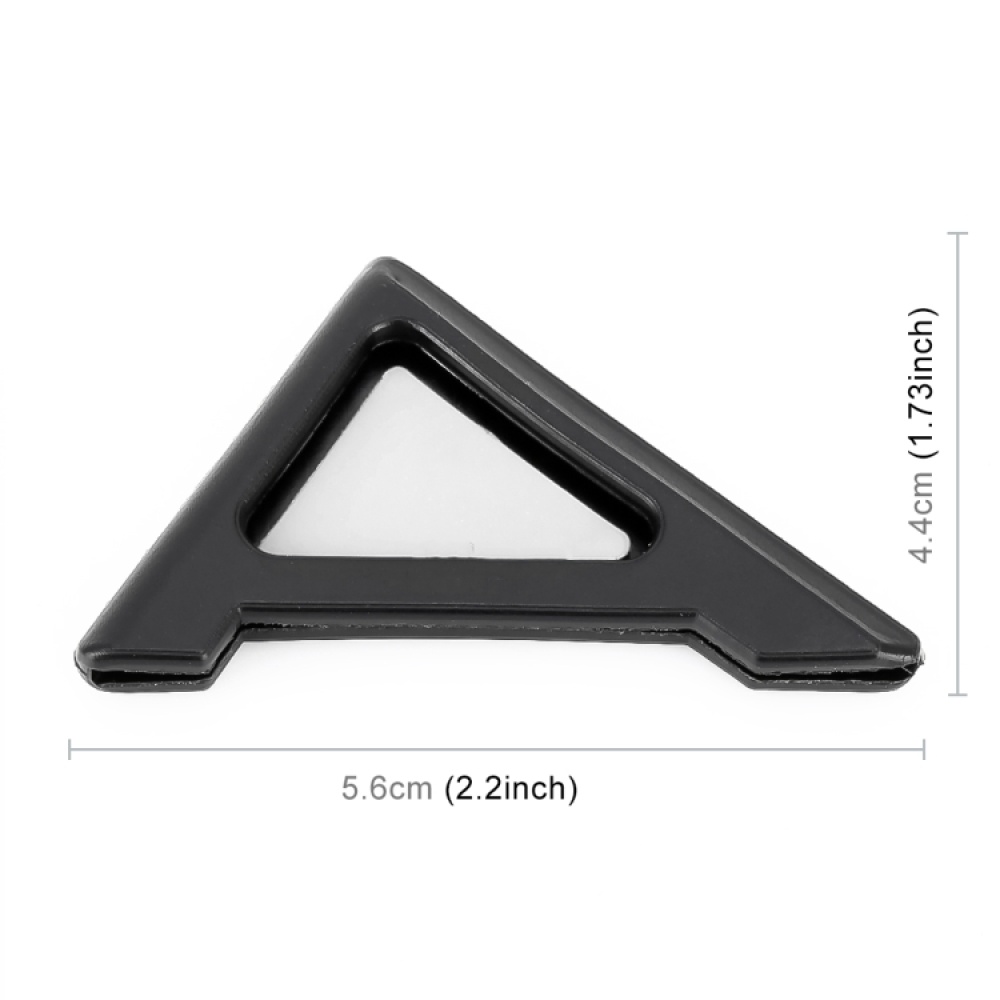 Universal Car Body Silicone Anti-collision Sticker Door corner Protector(Black) - Image 3