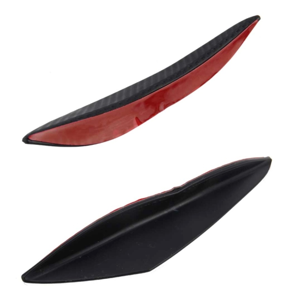 6 PCS Universal Carbon Fiber Style Car Front Bumper Body Spoiler Lip Splitter Protector Bar Strip Guard Sticker - Image 3