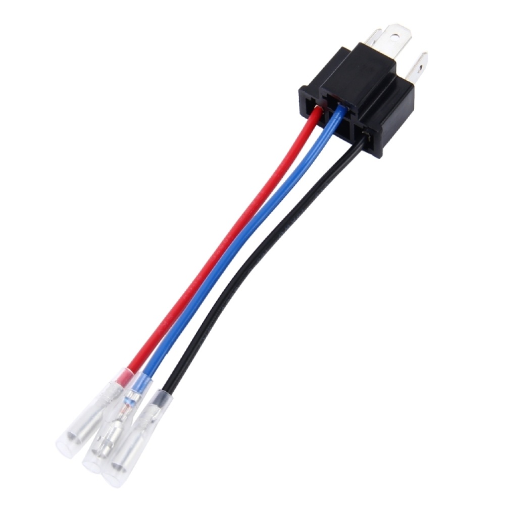 Motorcycle H4 LED Headlight Conversion Connector Cable - Image 2