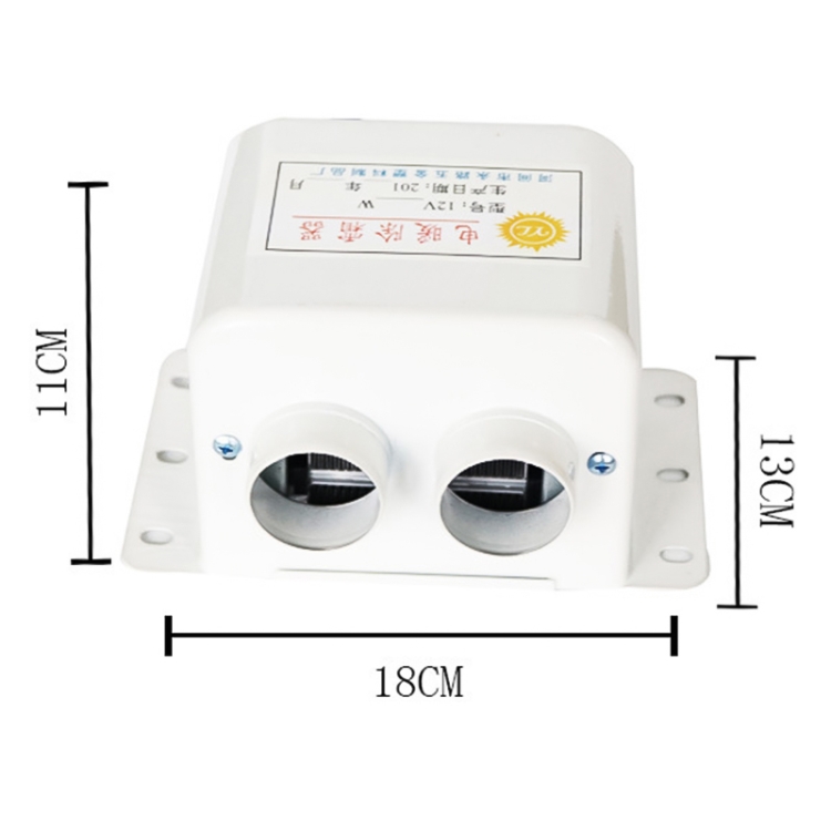 Car 800W Heater Hot Cool Fan Windscreen Window Demister Defroster DC 24V - Image 2