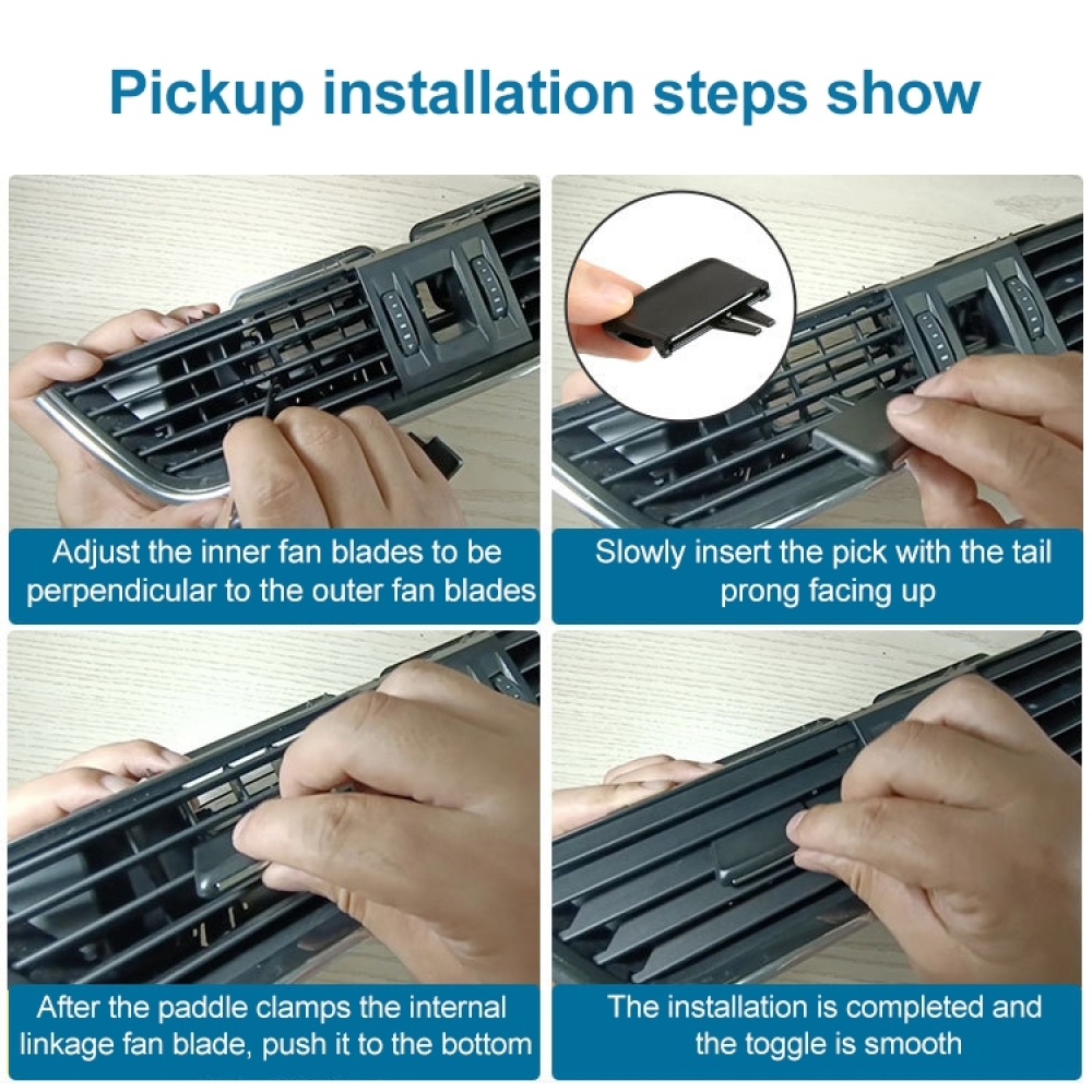 Car Left Side No.1 Air Conditioning Exhaust Switch Paddle for Skoda Octavia 2014-2019, Left Driving - Image 3