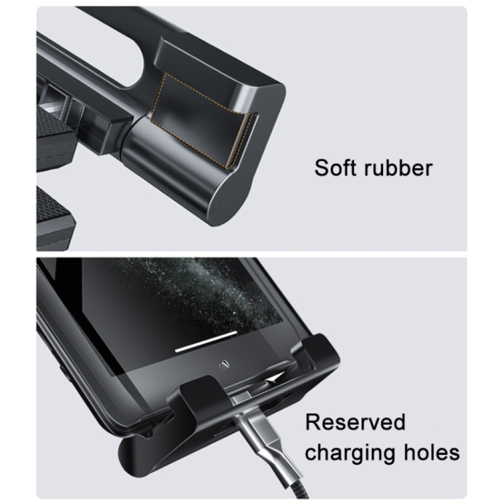 Car Dashboard Tablet Holder PU Suction Cup Windshield Bracket - Image 3