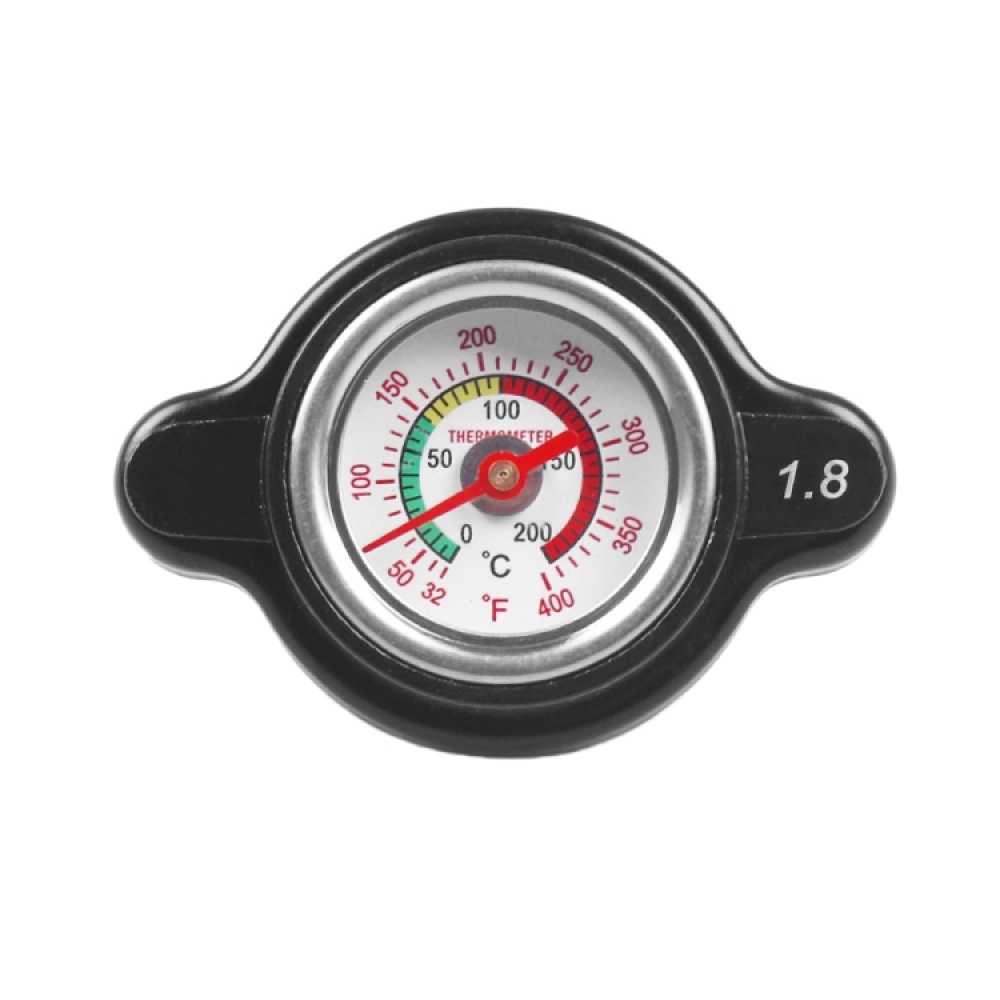 1.8bar Motorcycle Radiator Cap with Temperature Gauge - Image 2