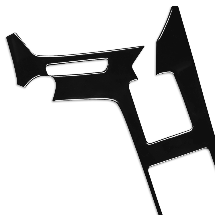 For Chevrolet Corvette C7 2014-2019 5 in 1 Car Water Cup Frame Panel Decorative Sticker, Left Drive - Image 2