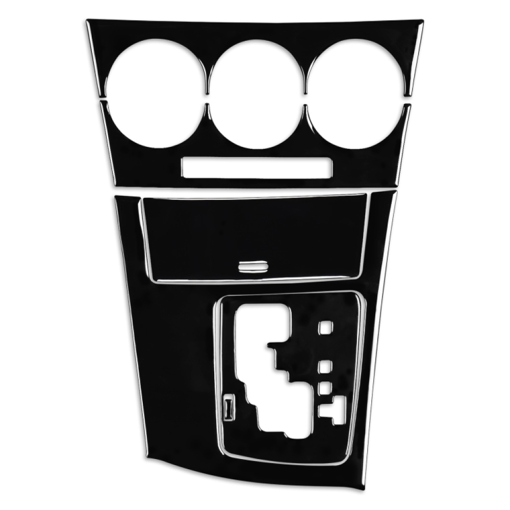 For Mazda 3 Axela 2010-2013 6 in 1 Car AC Gear Panel Set B Decorative Sticker, Right Drive