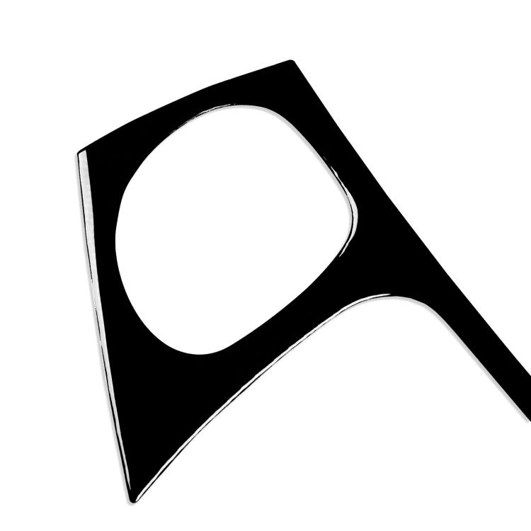 For Chevrolet Corvette C5 1998-2004 Car Copilot Air Outlet Set Decorative Sticker, Left Drive - Image 2