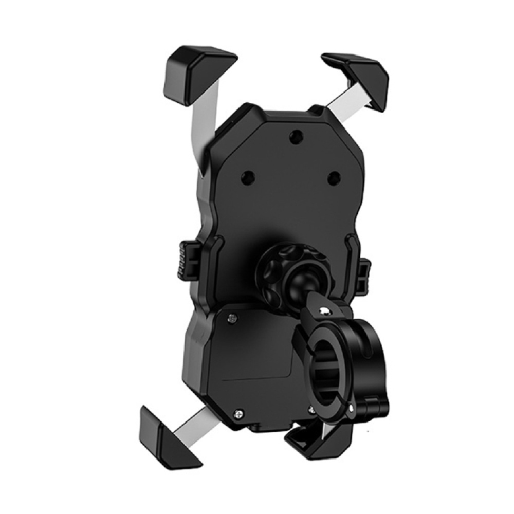 Motorcycle / Bicycle Semi-automatic Contraction Fixing Bracket Phone Holder - Image 2