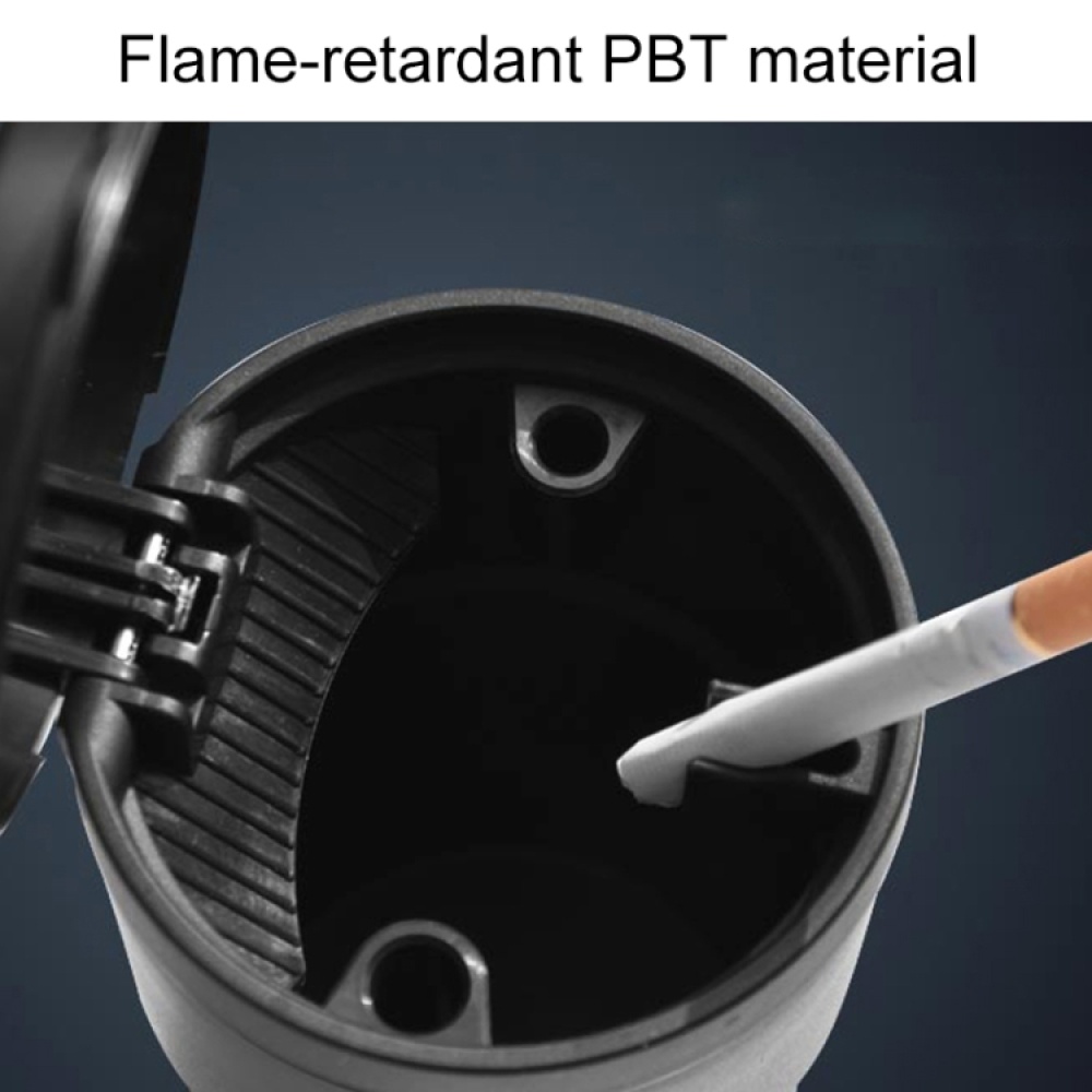 Car Heat Resistant Flame-retardant PBT Ashtray(Green) - Image 3