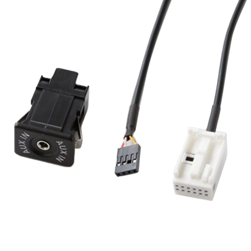 Car Handheld Box AUX Interface Connector + Cable Wire Harness for Volkswagen Bora / Audi - Image 2