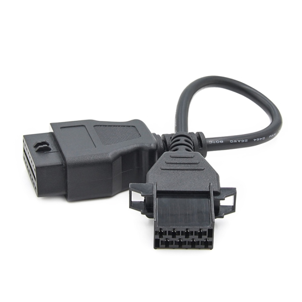 8Pin to 16Pin Car OBD2 Conversion Cable OBDII Diagnostic Adapter Cable for Volvo - Image 2