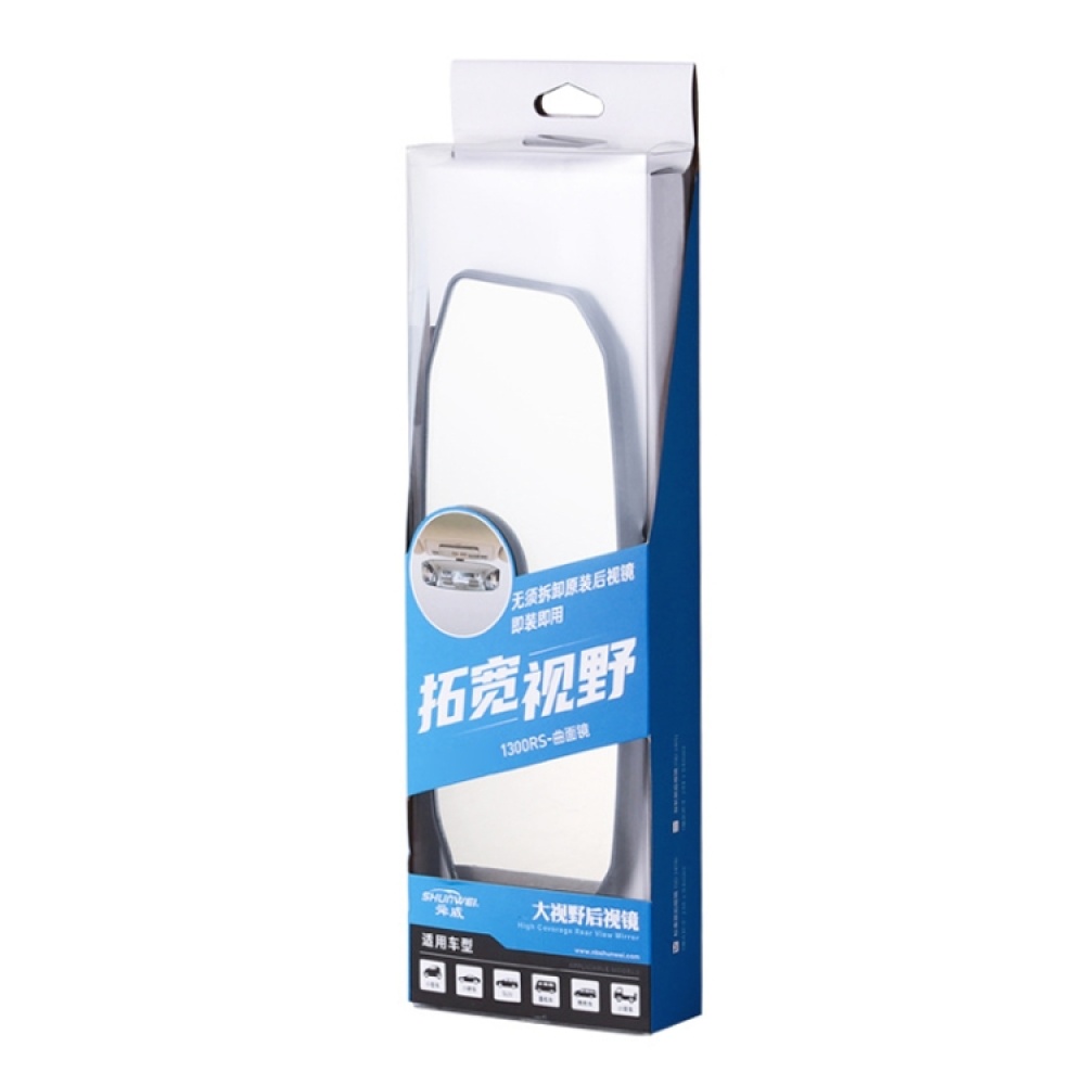 SHUNWEI SD-2414 Car Anti-glare Rear-view Mirror, Size: 244 x 90mm - Image 2