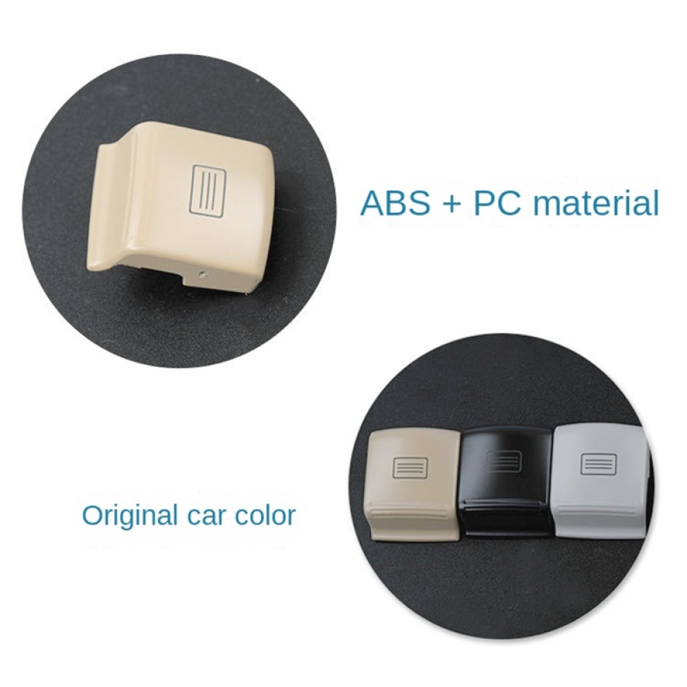 For Mercedes-Benz W221 2006-2013 Left Driving Car Sunroof Switch Button Dome Light Button(Grey) - Image 2