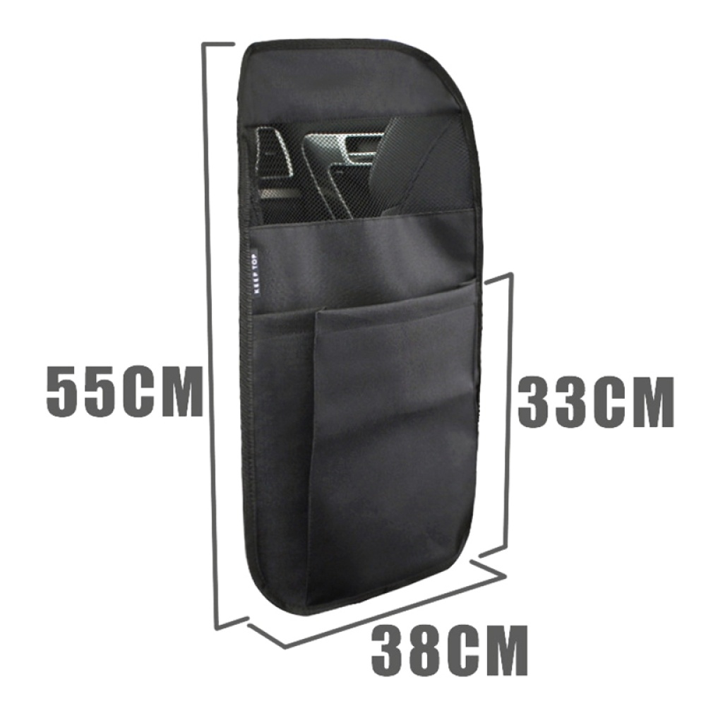 Universal Car Rear Seat Pocket Bag (Coffee) - Image 2