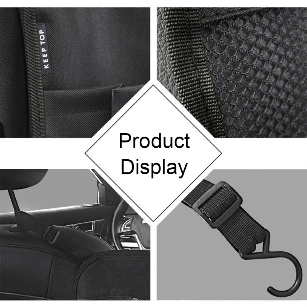 Universal Car Rear Seat Pocket Bag (Coffee) - Image 3