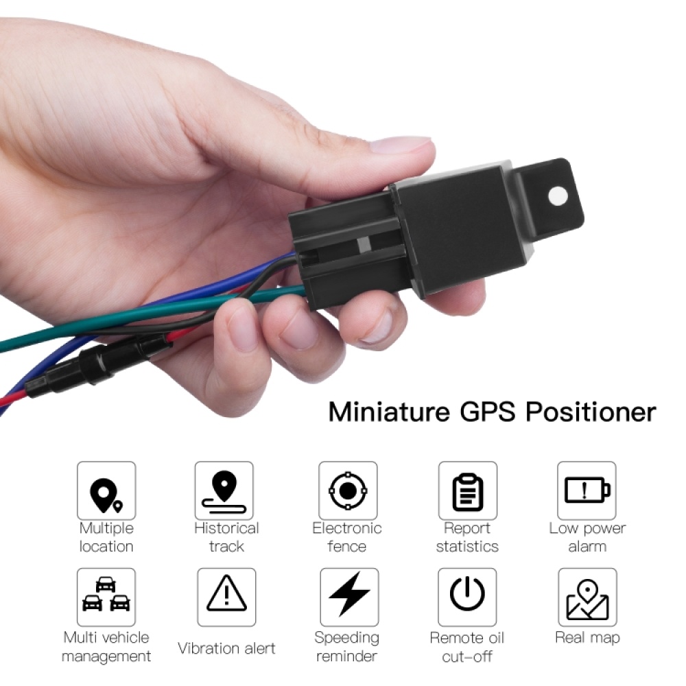 Motorcycle / Car GPS Positioning Relay Wireless GPS Smart Satellite Locator Tracking Anti-theft Device - Image 3