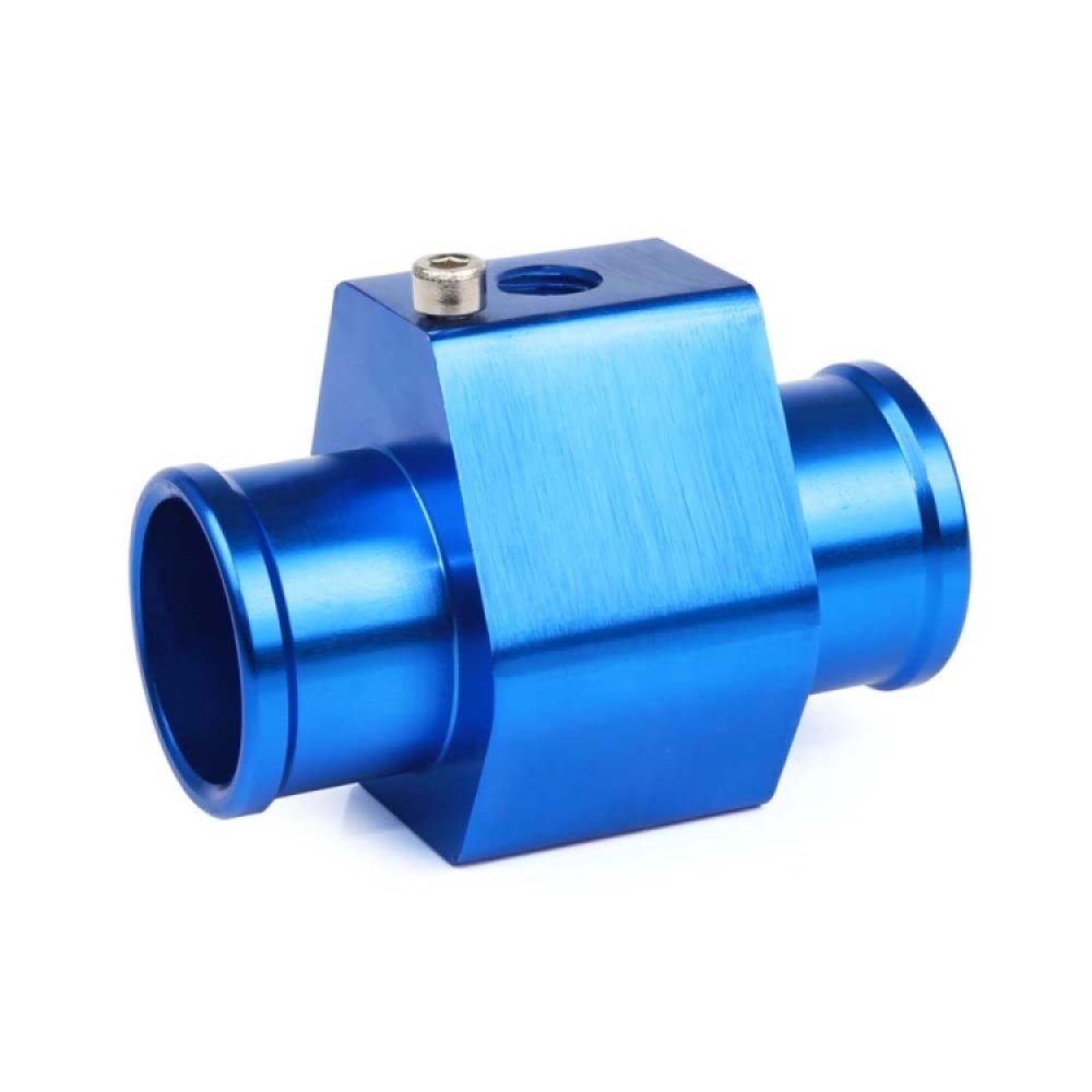 Car Water Temperature Meter Temperature Gauge Joint Pipe Radiator Sensor Adaptor Clamps, Size:34mm(Blue) - Image 2