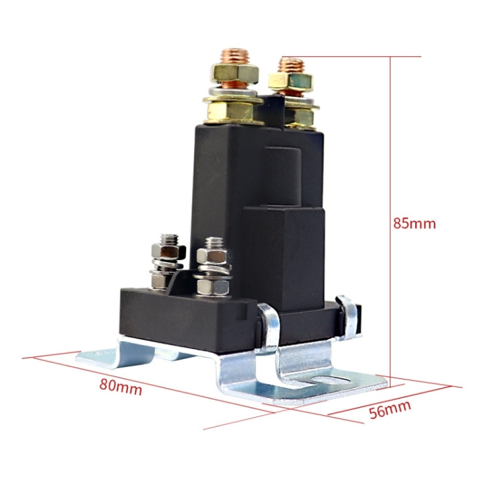 500A Motor Preheating Isolator Switching Power Supply Start Relay, Style:12V Long Time Type - Image 2