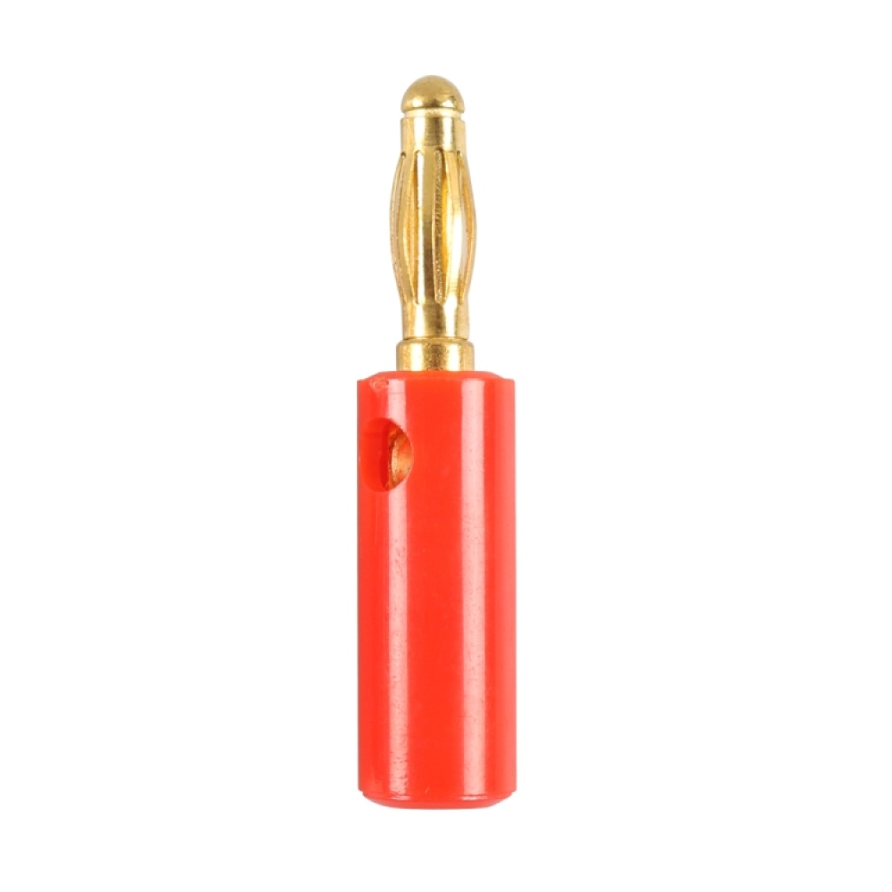 A6546 20 in 1 Car Red and Black Cover Gold-plated 4mm Banana Head Audio Plug - Image 2