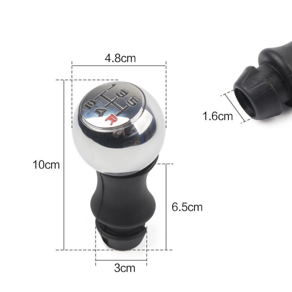 MR-9017 Car Modified Gear Stick Shift Knob Head for Peugeot, Style:5 Speed - Image 2