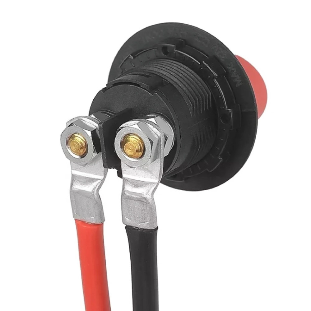 6AWG 25-8 Car 50cm Red + Black Pure Copper Battery Inverter Cable - Image 3