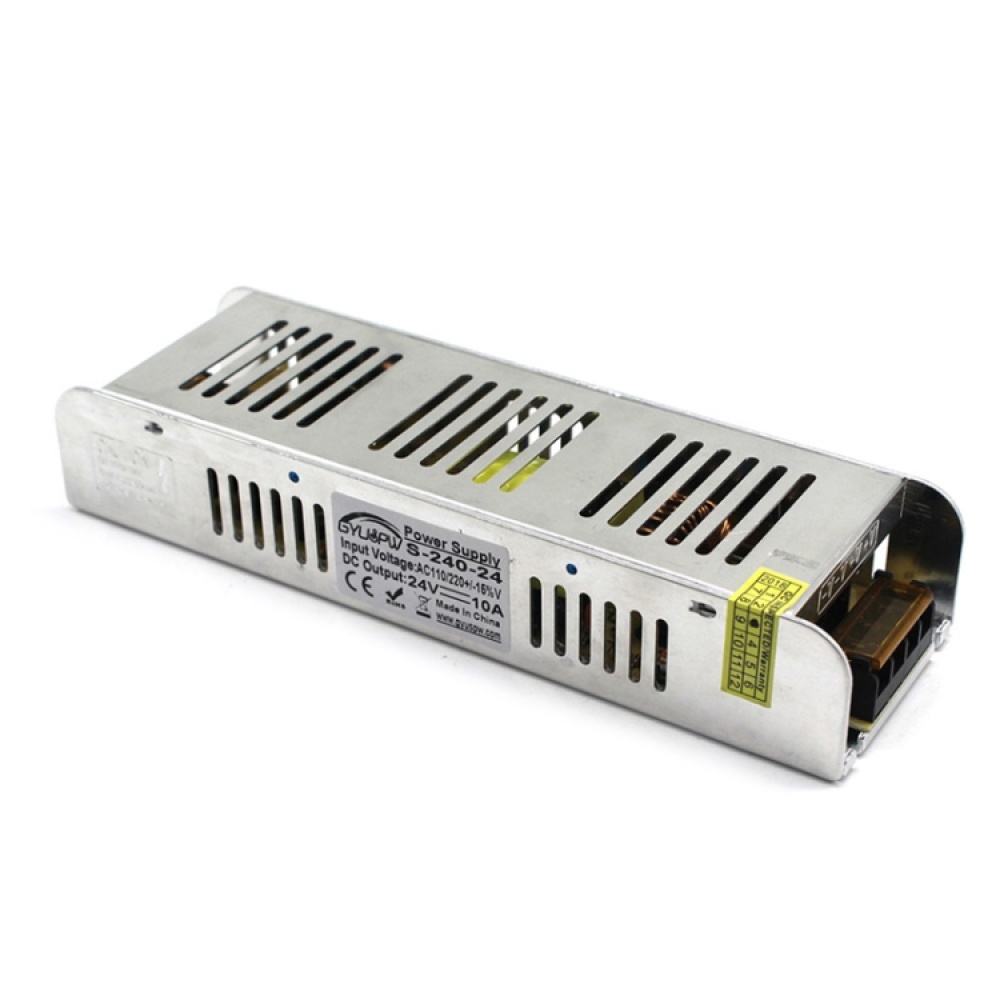 S-240-24 DC24V 240W 10A DIY Regulated DC Switching Power Supply - Image 2