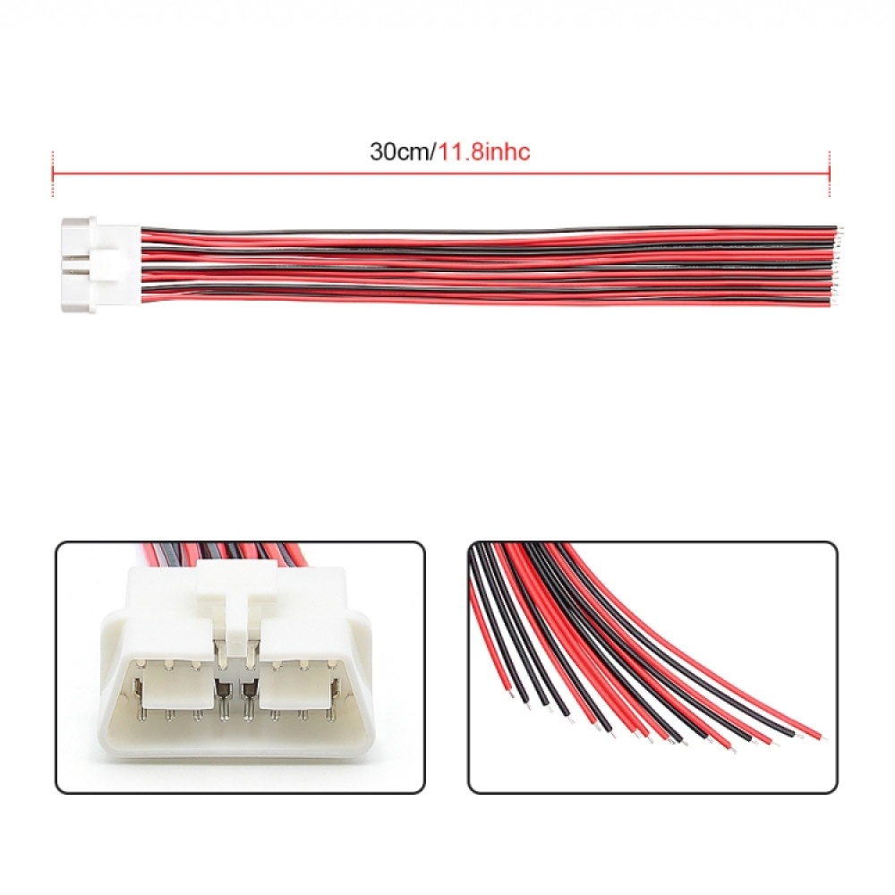 30cm 16Pin Fixed Terminal Extension Cable Male Plug - Image 2