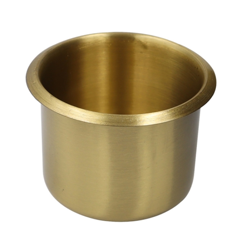 Functional Sofa RV Cup Holder Car Embedded Brass Cup Holder, Style:6.7x5.5cm
