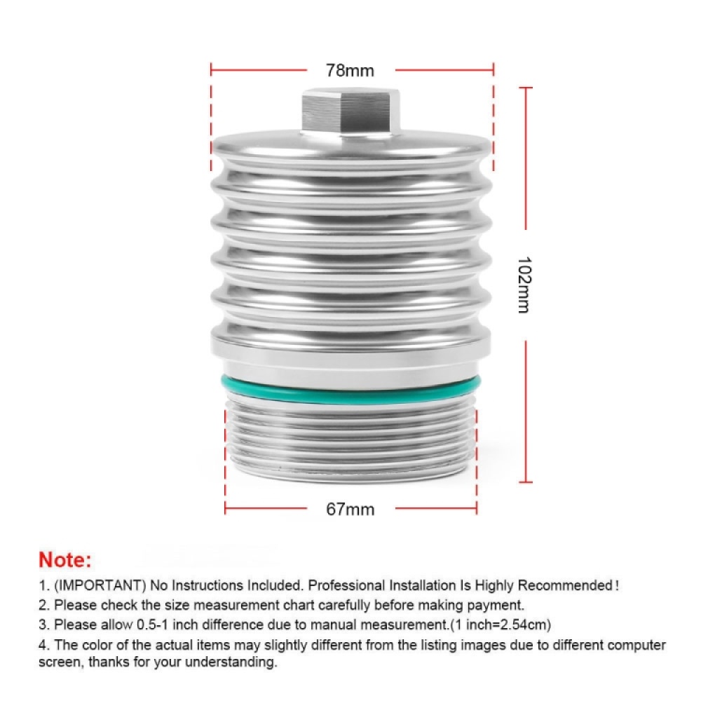 For Audi Car DSG-6 DQ250 Cool Flow Aluminum Oil Filter Housing 02E305045 - Image 3