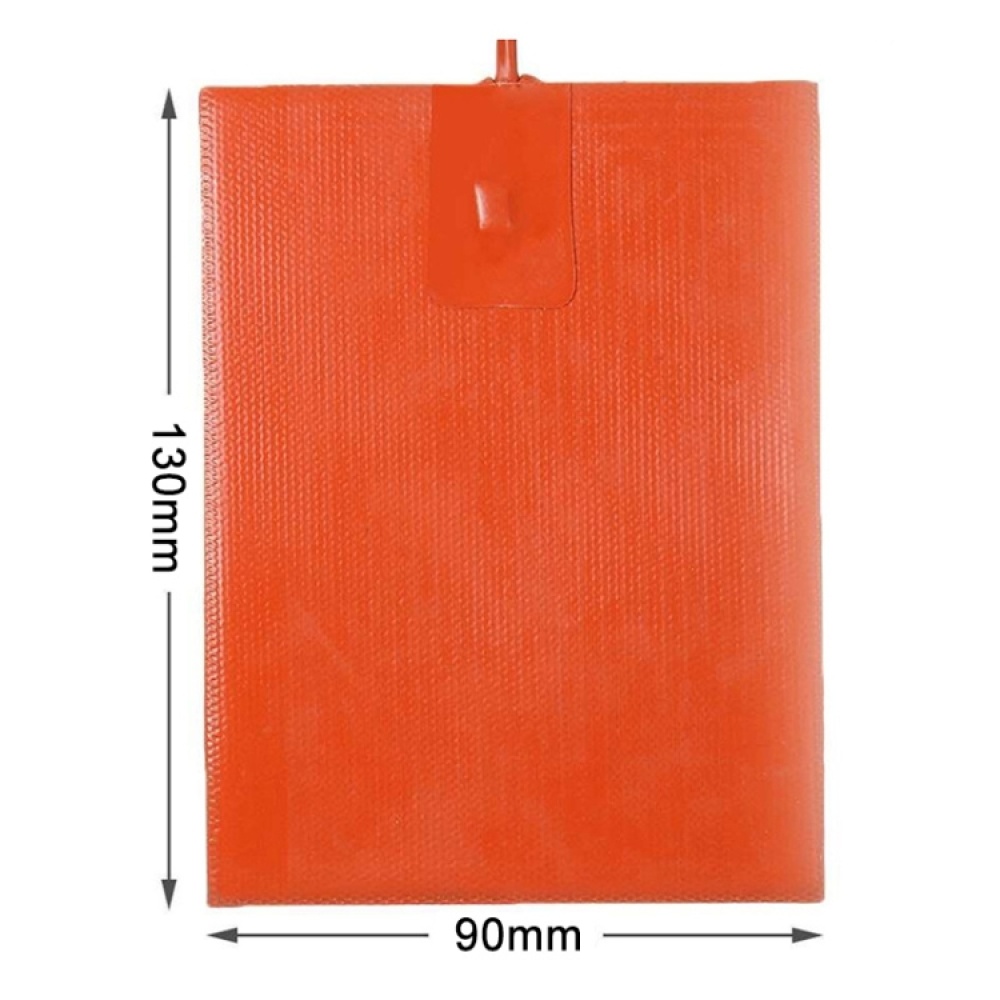 9 x 13cm Car Engine Oil Pan Sump Tank Heater Pad, Plug Type:EU Plug - Image 2