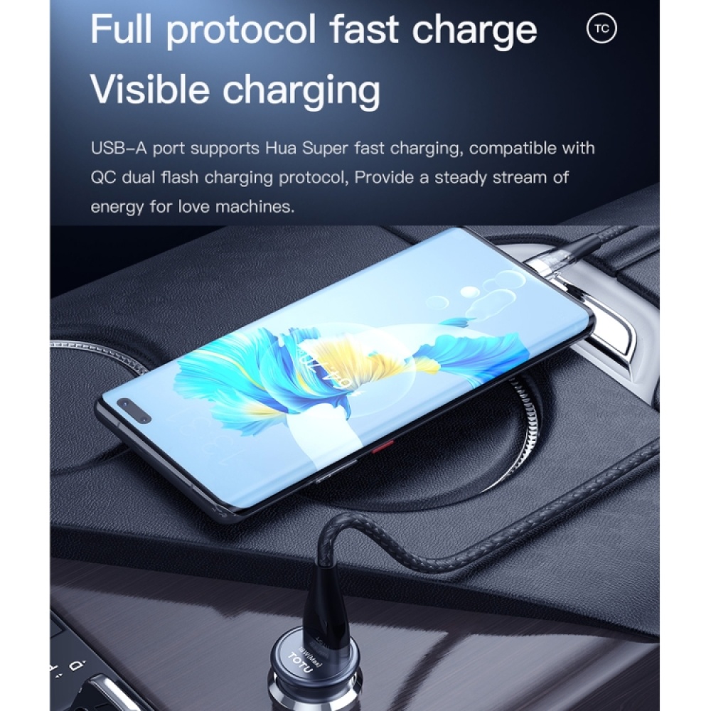 TOTUDESIGN 18W Car Fast Charging, Interface:USB-A - Image 2