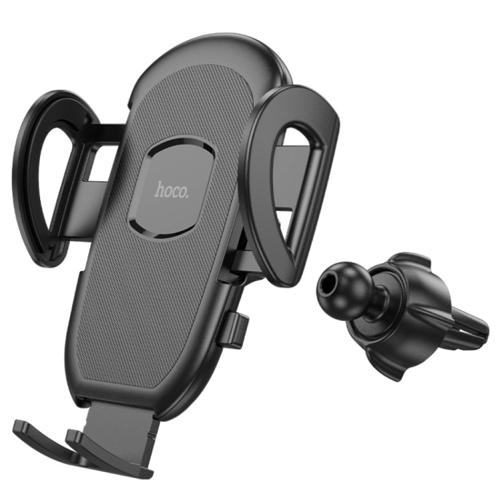 hoco H8 Press Type Air Outlet Car Holder(Black) - Image 3