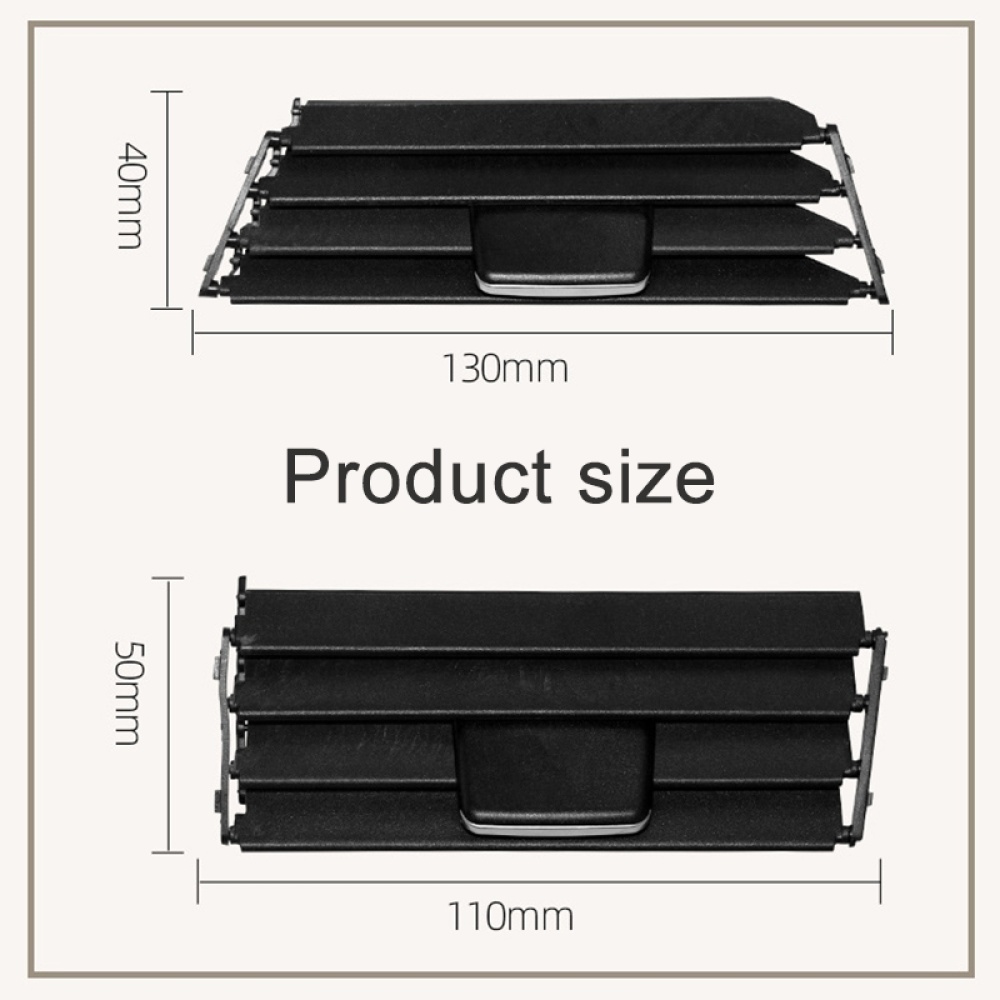 For BMW 3 Series E90 Left Driving Car Air Conditioner Air Outlet Panel 6422 9130 460-R, Style:Grille No. 1 - Image 3