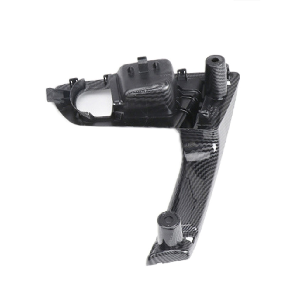 For Nissan Qashqai Left-Drive Car Door Inside Handle Base Bracket, Type:Base Right(Carbon Fiber) - Image 2