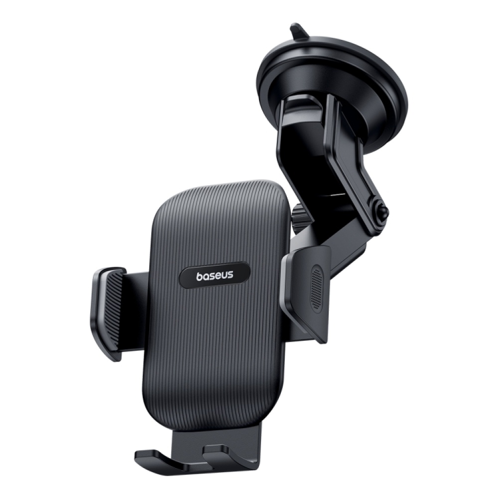 Baseus UltraControl Go Clamp Type Car Holder Suction Cup Version(Black) - Image 2