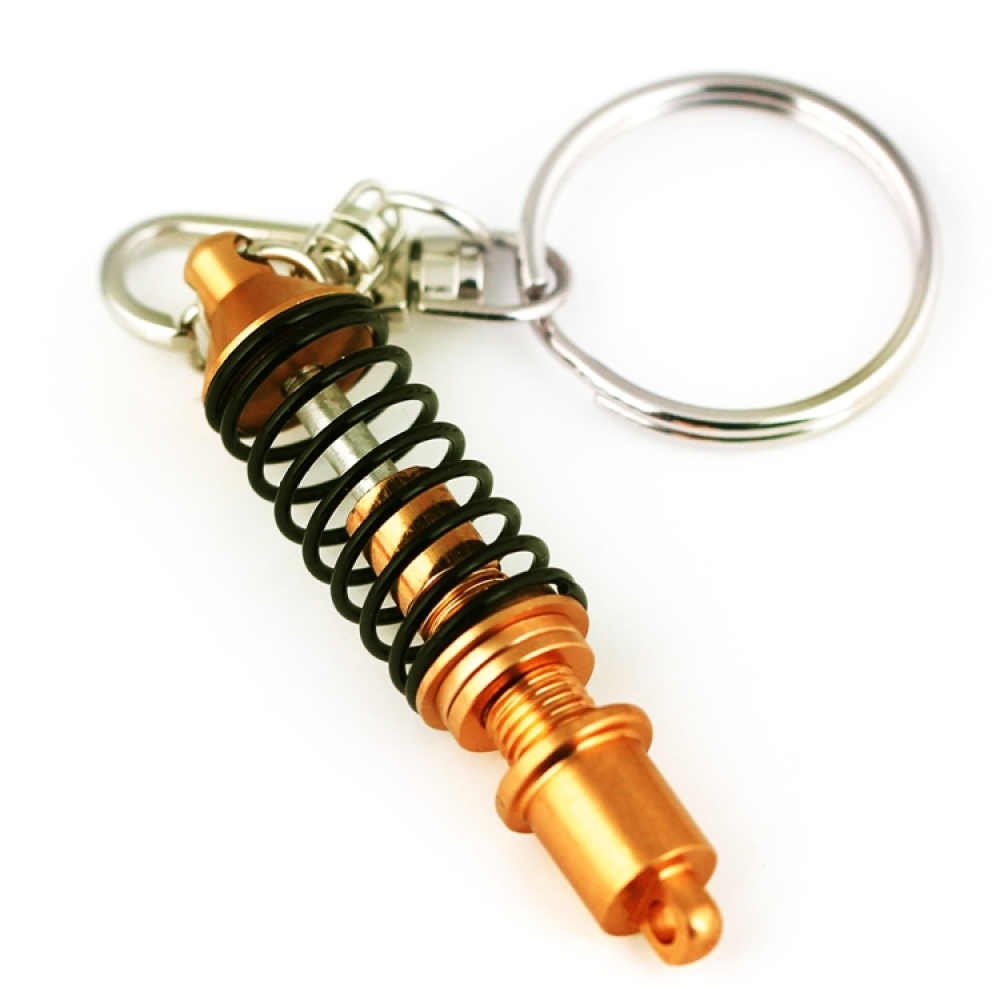 Shock Absorber Keychain Key Ring Holder(Gold) - Image 2