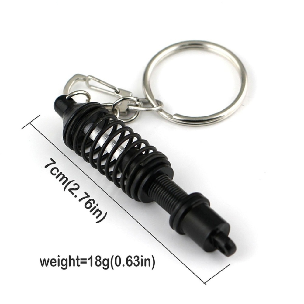 Shock Absorber Keychain Key Ring Holder(Gold) - Image 3