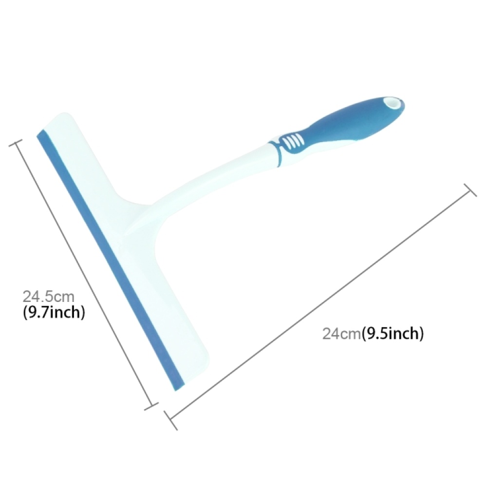 KANEED Car Window Plastic Nonslip Handle Glass Wiper / Window Cleaning Tool, Size: 24.5 x 24cm(Blue) - Image 2