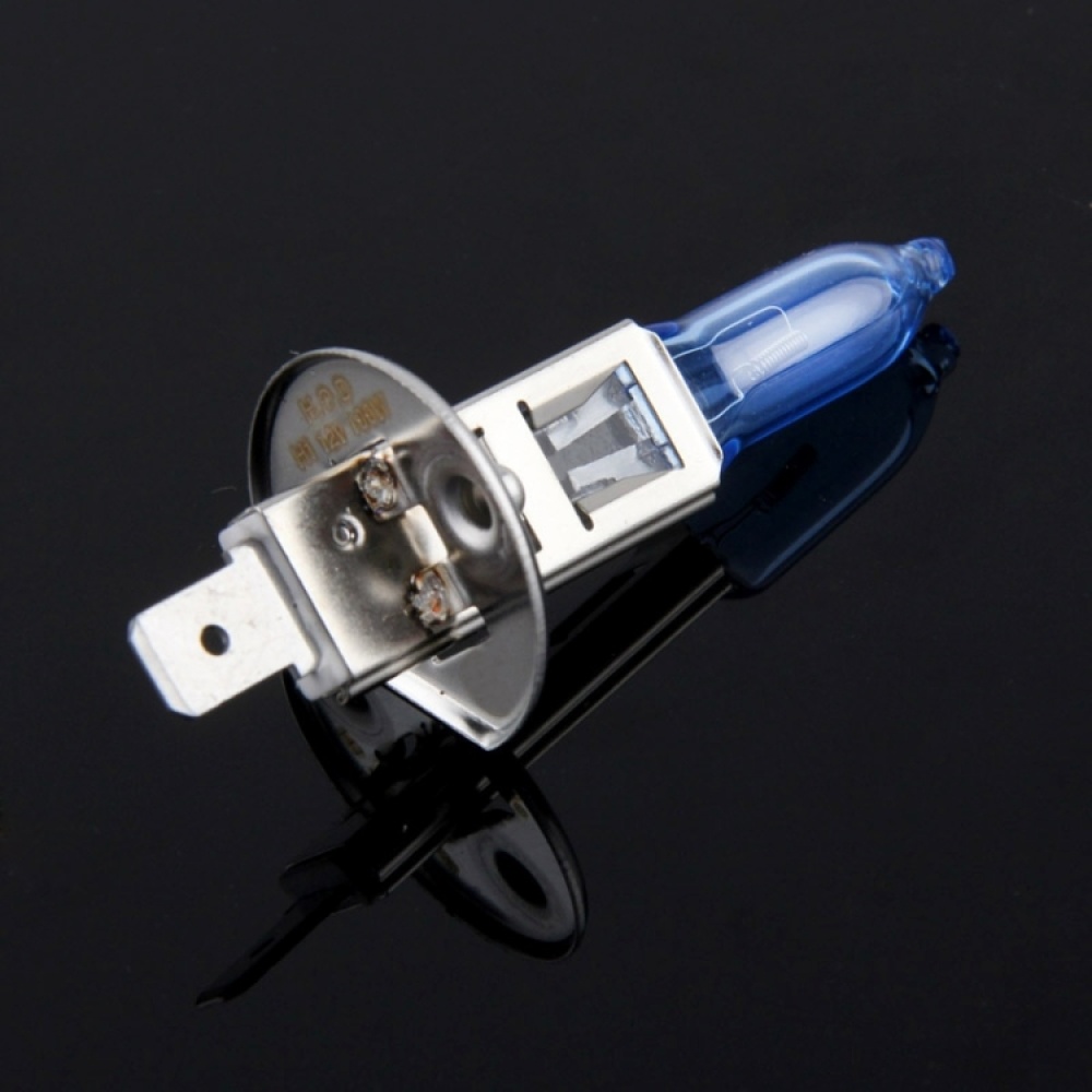 HOD H1 Halogen Bulb, Super White Car Headlight Bulb, 12 V / 100W, 6000K 2400 LM (Pair) - Image 3